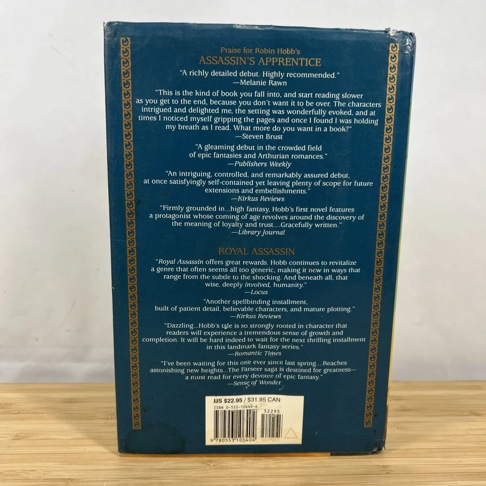 Robin Hobb Lot 2 1st Edition 1st Print Assassin's Quest Ship of Magic Hardcover